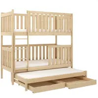 Posteľ Emilka 80x180 borovica