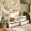 Posteľ Gucio 90x200 white,4