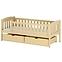 Posteľ Gucio 90x200 pine