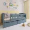 Posteľ Gucio 80x160 grey,3