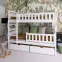 Posteľ Ignas 90x200 white,4