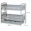 Posteľ Ignas 80x160 grey,2