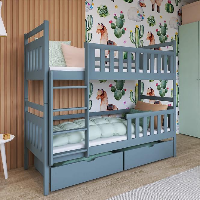 Posteľ Monika 80x180 grey,3