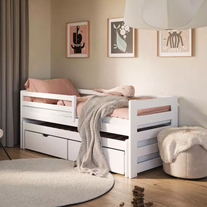 Posteľ Senso 90x200 white