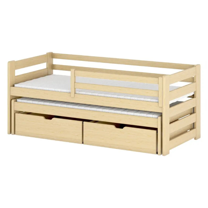 Posteľ Senso 90x200 borovica
