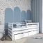 Posteľ Senso 80x160 white,3