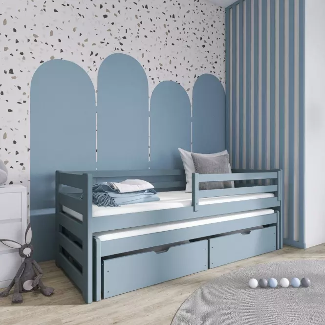 Posteľ Senso 80x160 grey,3
