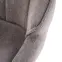 Barová Stolička H122 sivá/čierna,11
