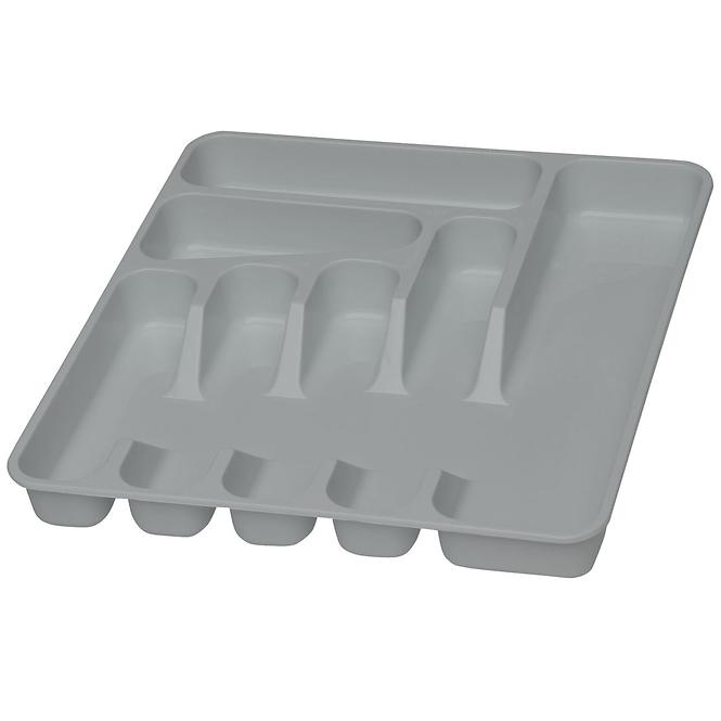 Organizér na príbor 7-dielny Nordic Grey 39,5x37x5 cm 130