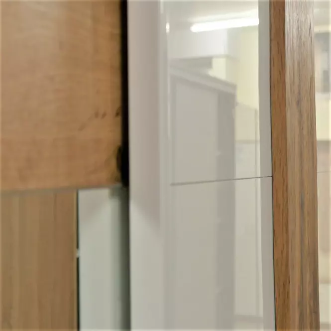 Skriňa Wood 12 250 cm biela/wotan,4