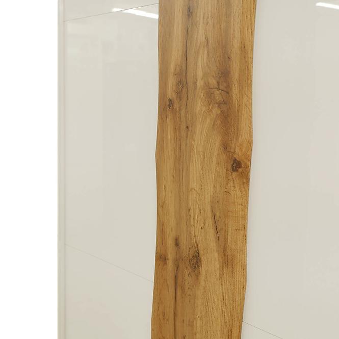 Skriňa Wood 12 250 cm biela/wotan