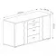 Komoda Wood 03 130 biela/wotan,4