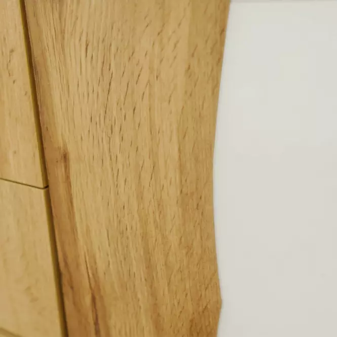 Nočný stolík wood 23 x 2 biela/wotan