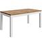 Stôl Agat 160+2x40 wotan/biela