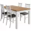 Stôl Agat 160+2x40 wotan/biela,4