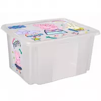 Úložný box s vekom  15 L PEPPA PIG