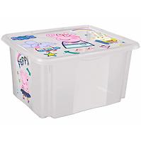 Úložný box s vekom  15 L PEPPA PIG