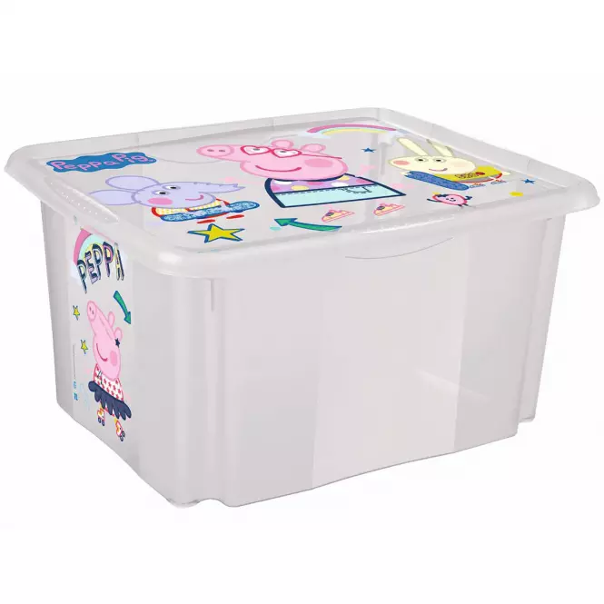 Úložný box s vekom  15 L PEPPA PIG