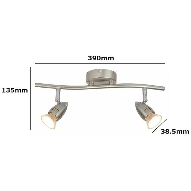 Stropné bodové svietidlo Mag GU1016A-2S LS2