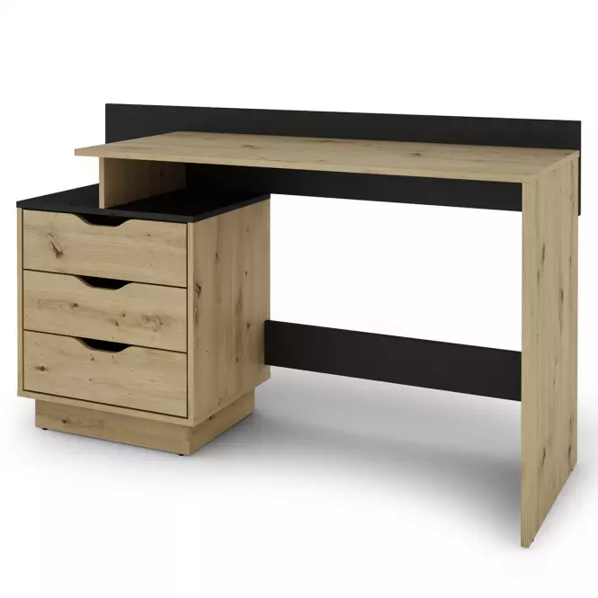 Písací Stôl Cesar 2 artisan/čierna