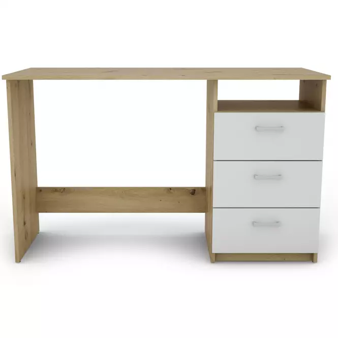Písací Stôl Ernesto artisan/biela