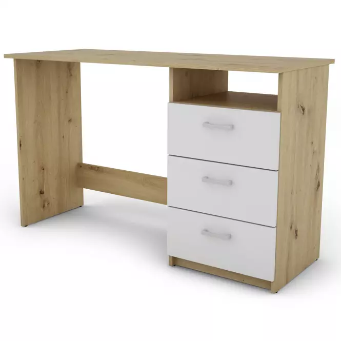 Písací Stôl Ernesto artisan/biela