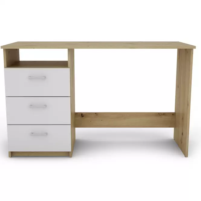 Písací Stôl Ernesto artisan/biela