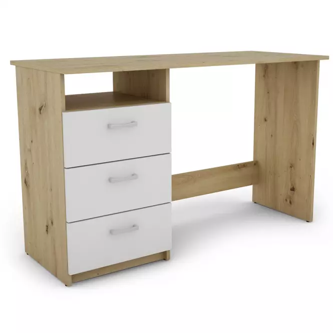 Písací Stôl Ernesto artisan/biela