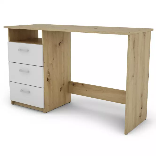 Písací Stôl Ernesto artisan/biela