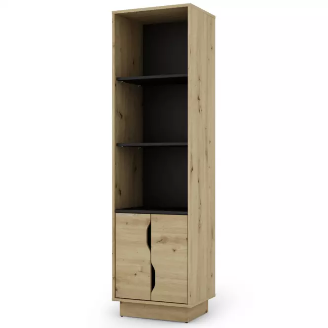Regál Cesar 2 artisan/čierna