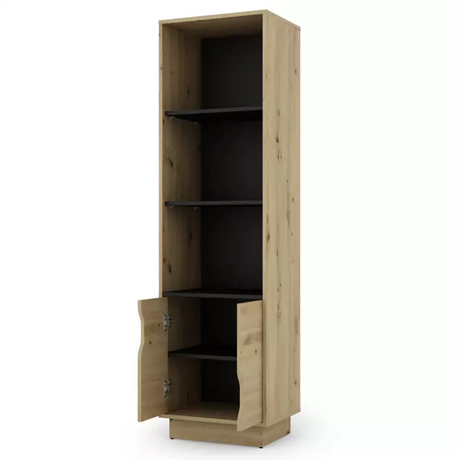 Regál Cesar 2 artisan/čierna