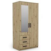 Skriňa Duna 2 artisan/zrkadlo