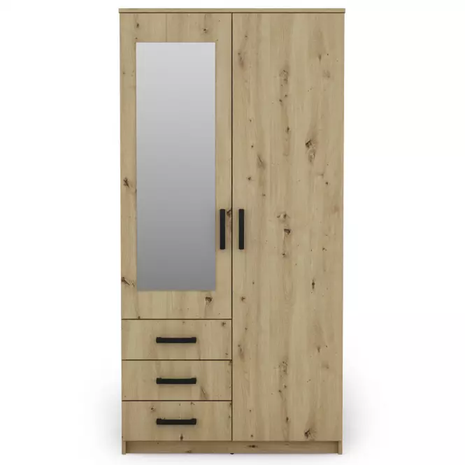 Skriňa Duna 2 artisan/zrkadlo
