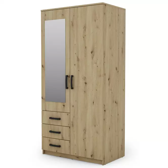 Skriňa Duna 2 artisan/zrkadlo