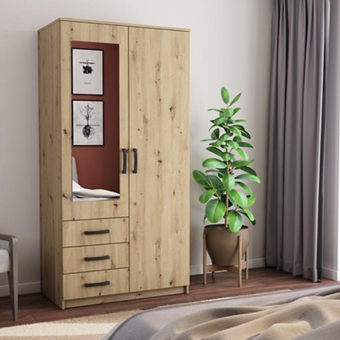 Skriňa Duna 2 artisan/zrkadlo