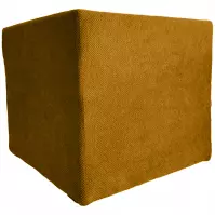 Taburetka kocka Curio 48 horčicová