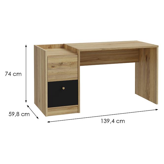 Písací Stôl Halamy CXMB121L