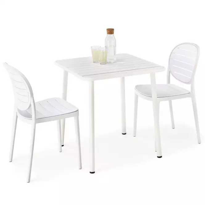 Stolička K529 biela