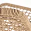 Stolička K457 rattan hnedá/čierna,2