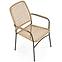 Stolička K457 rattan hnedá/čierna,3