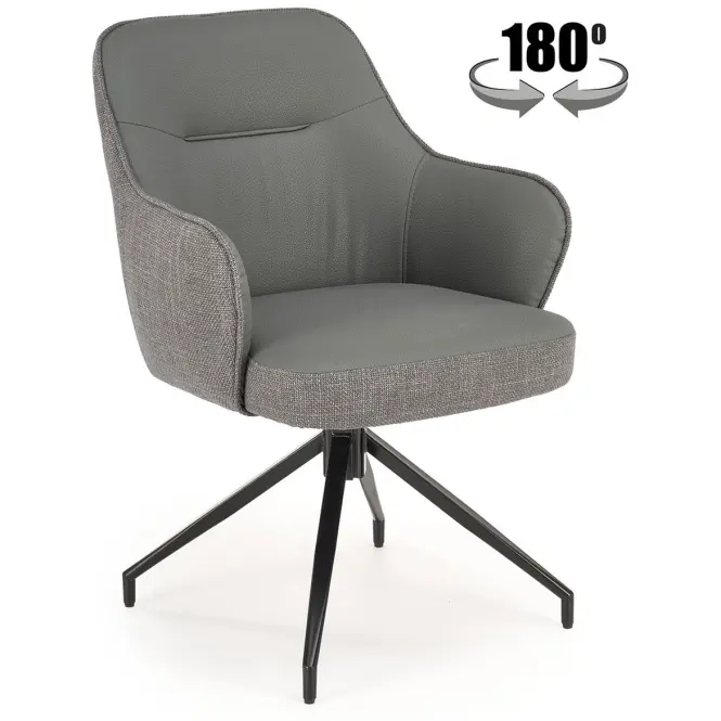 Stolička K527 popol/svetlý popol