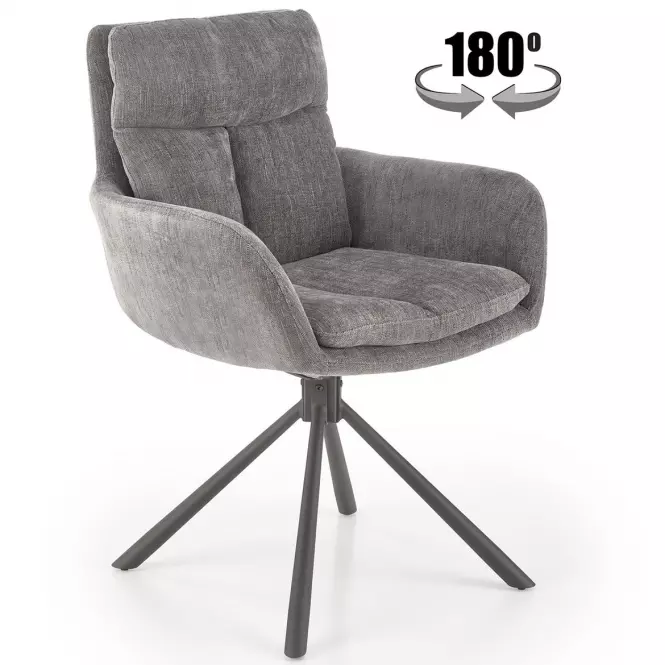 Stolička K495 sivá,8