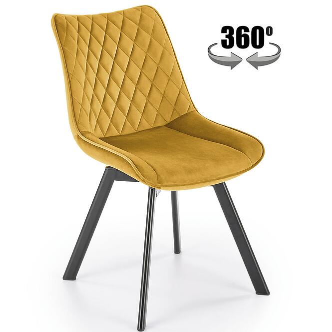 Stolička K520 horčicová,8