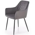 Stolička K558 sivá
