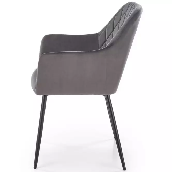 Stolička K558 sivá