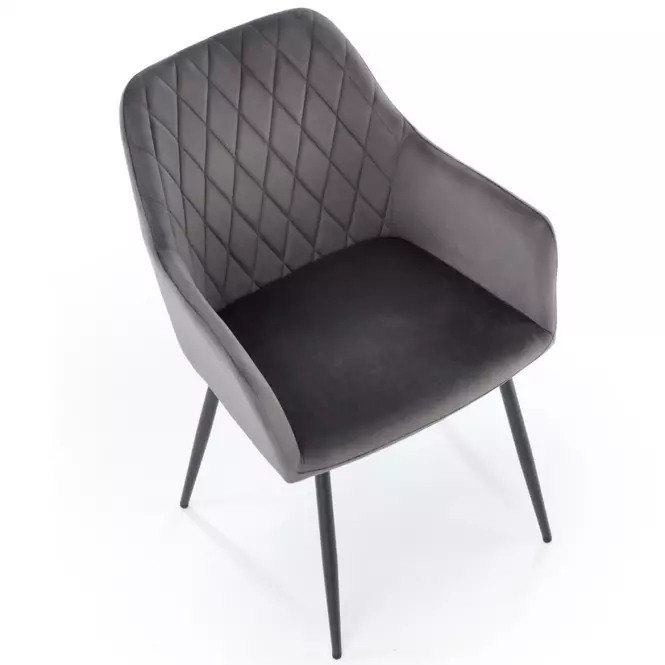 Stolička K558 sivá