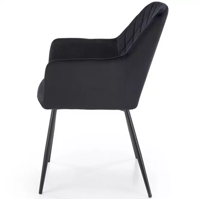 Stolička K558 čierna