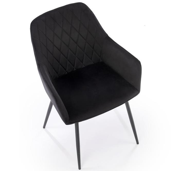 Stolička K558 čierna