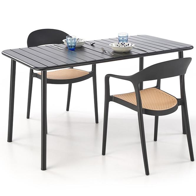 Stolička K530 čierna/prírodné,14