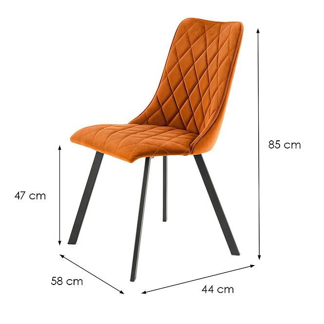 Stolička K450 škorica,2